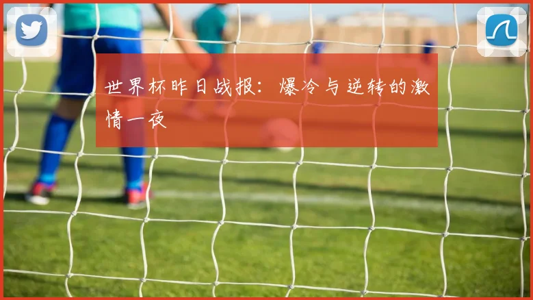 世界杯昨日战报:爆冷与逆转的激情一夜